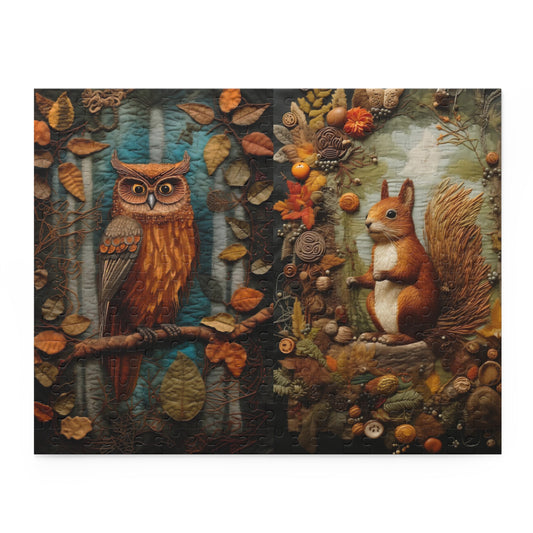 Puzzle (252 Pieces) Woodland Friends Puzzle