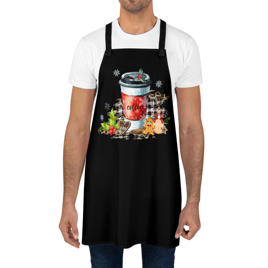 Gingerbread Man Apron- Personalization available