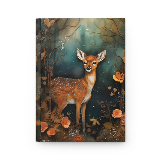 Woodland Doe Hardcover Journal Matte