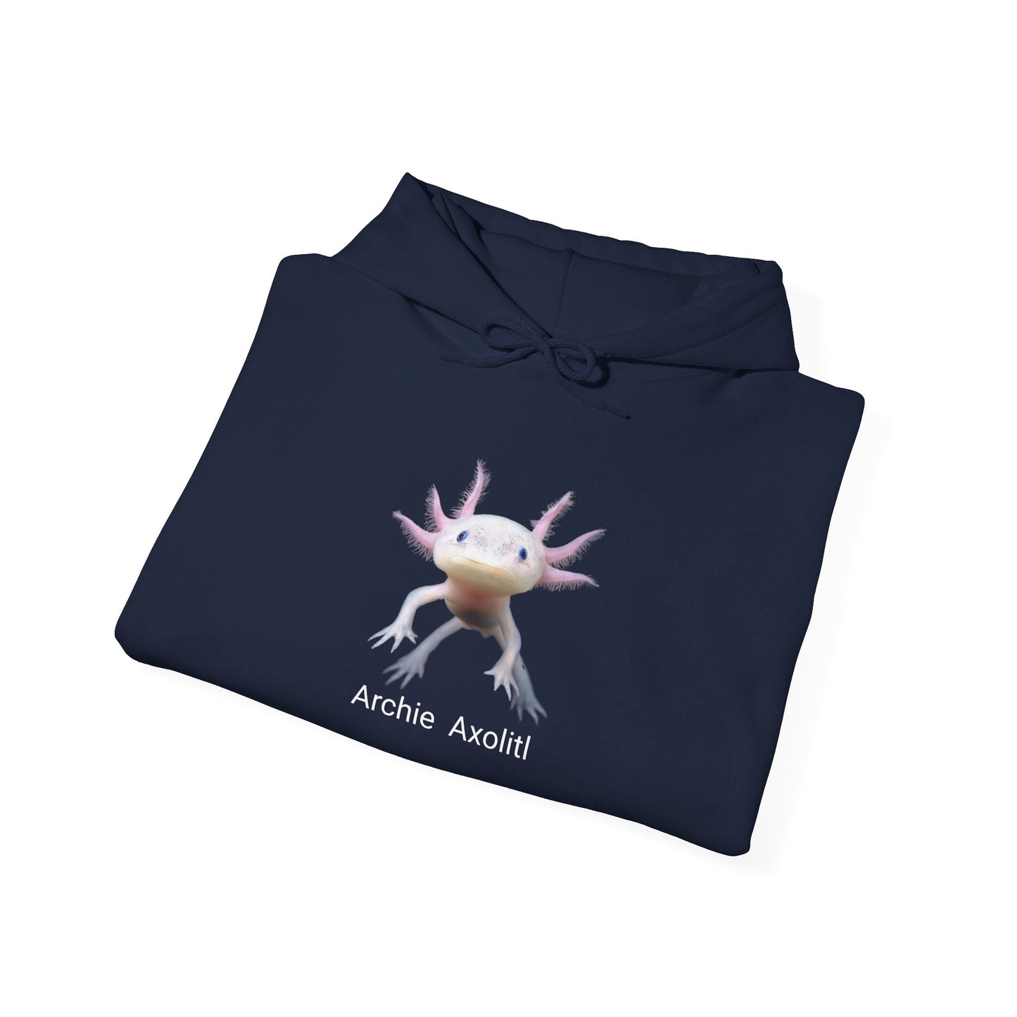 Hoodie, Archie the Axolotl Unisex Heavy Blend™ Hooded Sweatshirt