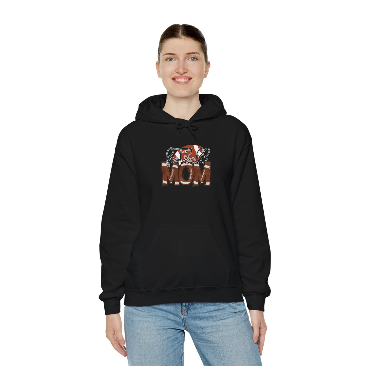 Football Mom Heavy Blend™ Hooded Sweatshirt