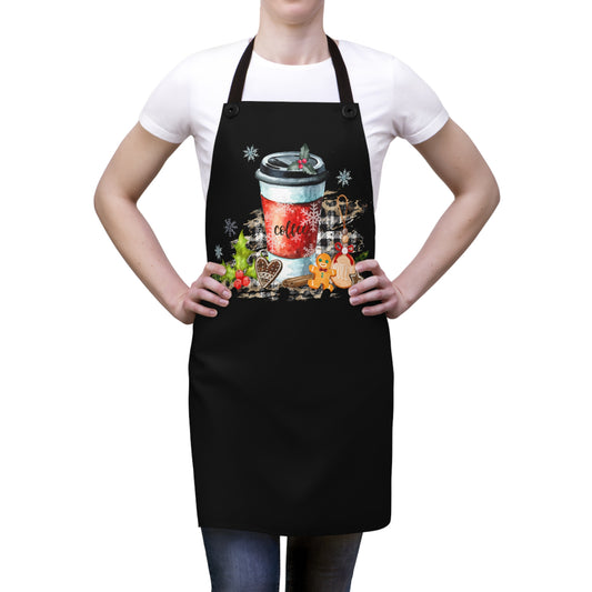 Gingerbread Man Apron- Personalization available