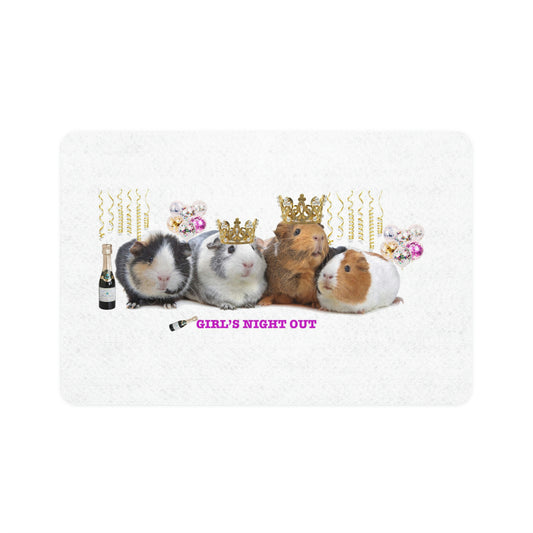 Pet Food Mat Guinea Pig Pet Food Mat (12x18)