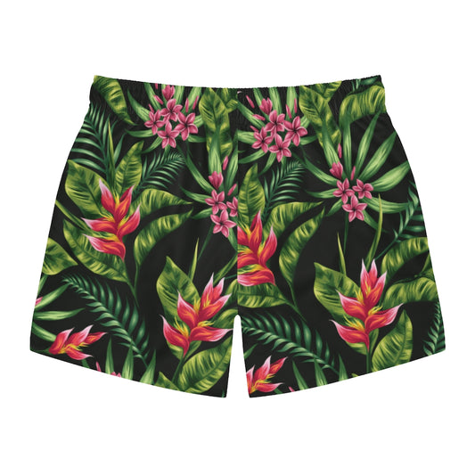 Men's Swim Trunks Tropical Design Swim suit